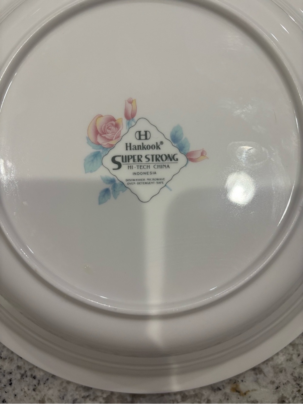 Vintage Hankook Apple Pie Recipe Ceramic Deep Dish Pie Plate 11” - Picture 4 of 5